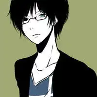 白色系男头像动漫白色背