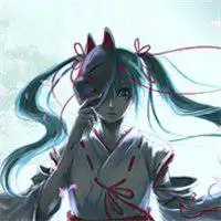 动漫头像女生面具下的我微信头像图片大全