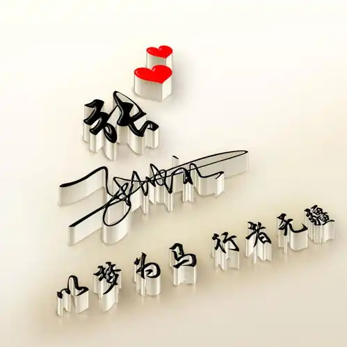 你要的微信头像已做好,33张高端商务连笔签名头像,请查收带走