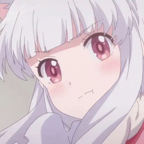 白色系温柔女头像动漫日系
