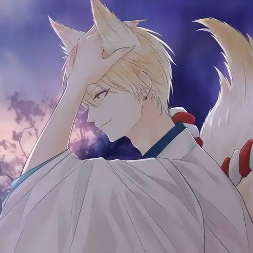 动漫头像男生白发高冷系