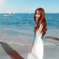 美女侧身微信头像图片微信头像图片大全