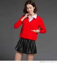 最艳丽不过红色新年用红色单品讨喜吧4