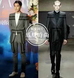 挑战者联盟吴亦凡轻松驾驭thombrowne花夹克