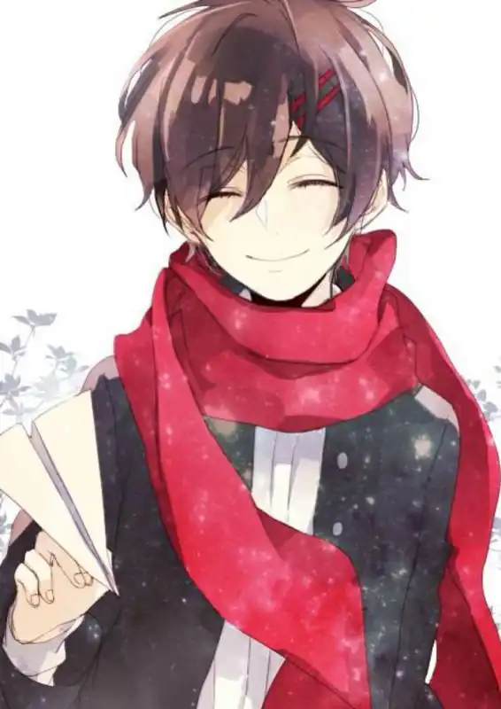 求像这样的动漫男头像,暖系的