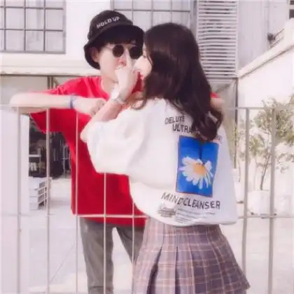 qq头像情侣一男一女,你从未走出我的思念