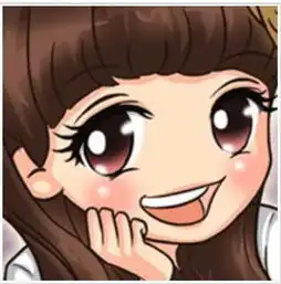 求女孩右手托腮指男孩,男孩左手托腮指女孩的卡通情侣头像,我有男孩的头像没有女孩的,男孩的是左手托