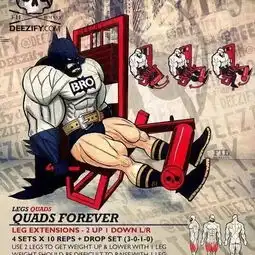 咆哮健身健身老司机的漫画版训练图解,炸遍欧美健身圈
