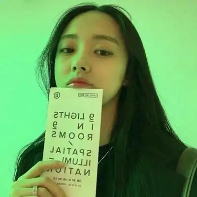 可爱头像女生绿色系色系