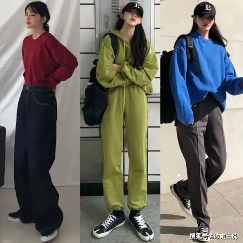 女生春季穿搭推荐男友风
