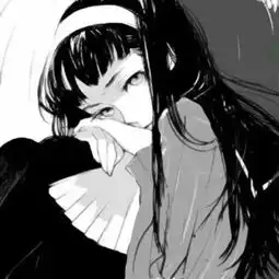 忙碌足以冲淡很多复杂情绪暗黑系动漫女生qq头像