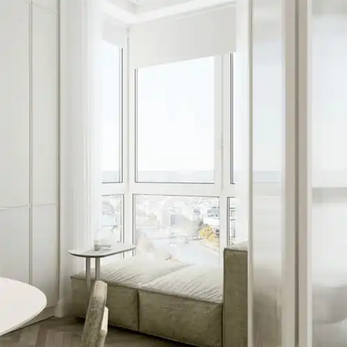 37㎡一室户还带衣帽间,内饰的线条太精致了