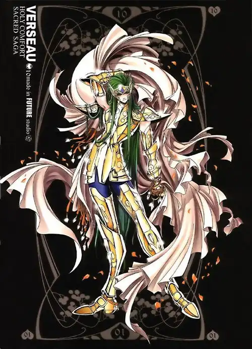 帅气12黄金圣斗士星矢同人插画,大家还认得他们是谁吗