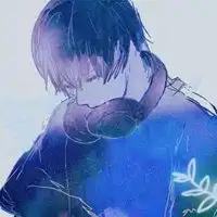 蓝色系非主流头像女生微信头像图片大全