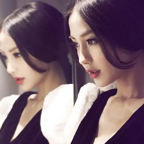 超撩禁欲系真人头像接吻