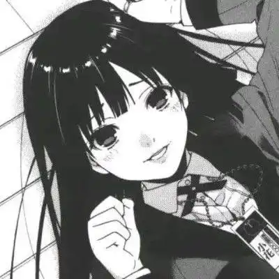 黑色侧脸头像男动漫系女
