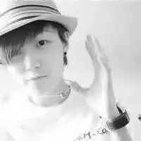 黑色男头戴帽子系列头像