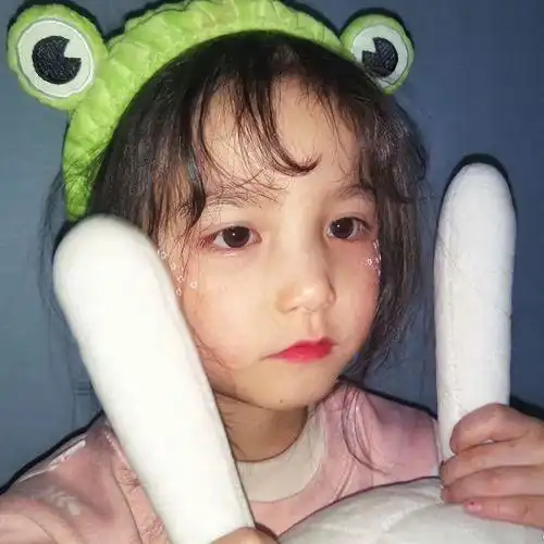 英系ins小孩头像女生