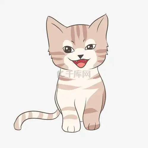 小猫卡通图片大全可爱