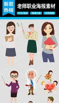 老师卡通头像简笔画动漫