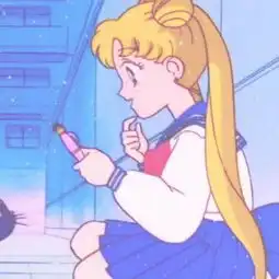 美少女可爱卡通头像女生超萌在红绿灯处对你一见钟情