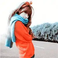 红色系女生头像小众女生头像大全
