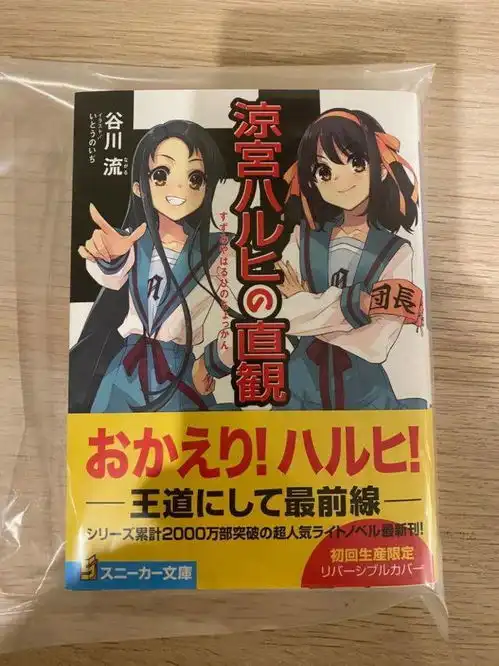 11区阿宅喜欢凉宫春日,毕业后成了这个系列新小说的负责人