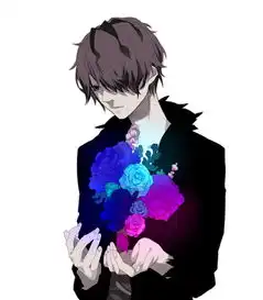 男生头像二次元黑色系动