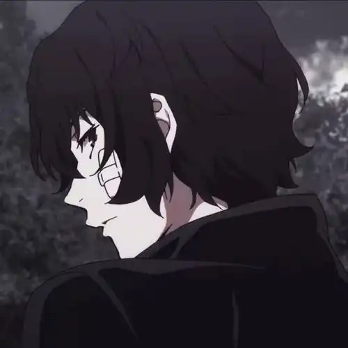 高级感男生头像动漫黑色