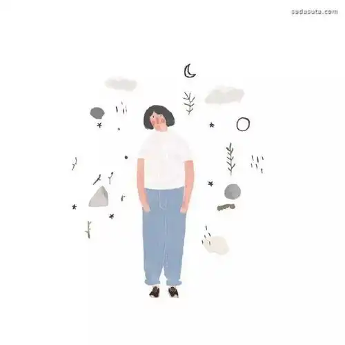 简笔素材iejvxr清新简约的手绘小插图