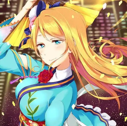 绿色系二次元头像全身刘