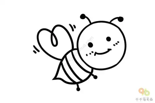 蜜蜂简笔画大全蜜蜂简笔画