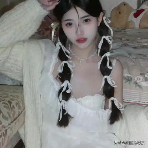 甜系女生写真2