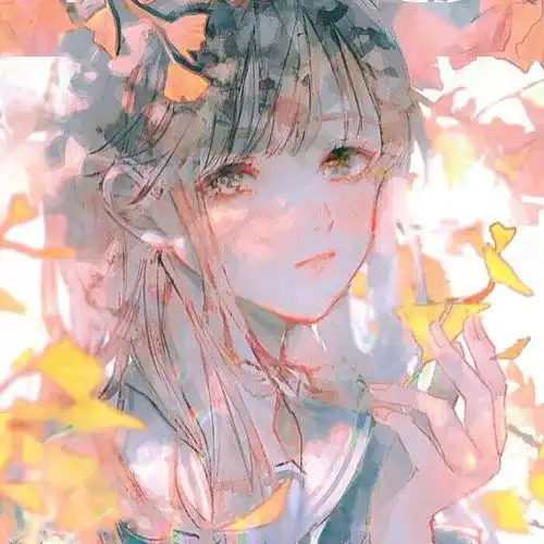 动漫二次元少女,即使生活诸多无奈,也要让它开出花来