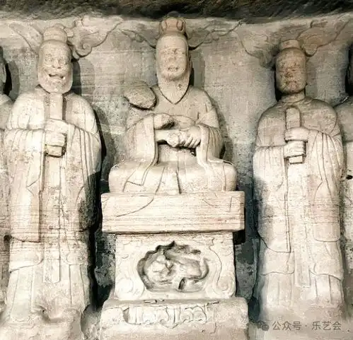 三足凭几道尊神灵坐具两宋部分老赵闲聊僧伽艺术图像三足凭几4