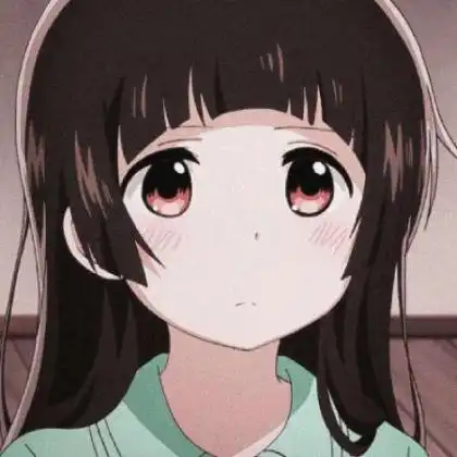 动画卡通qq头像动漫女生