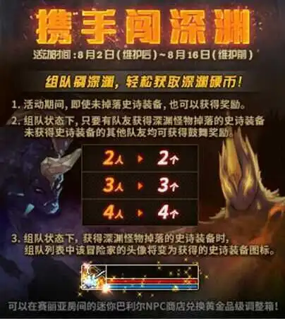 dnf体验服更新,刷深渊头像变史诗带闪光,网友策划鬼才啊