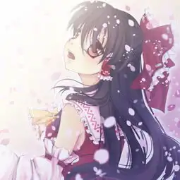 动漫情侣头像黑色系红瞳