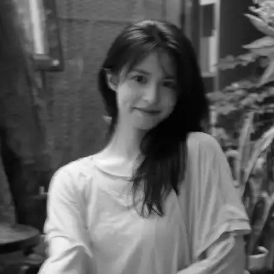 黑白头像女唯美高清图片