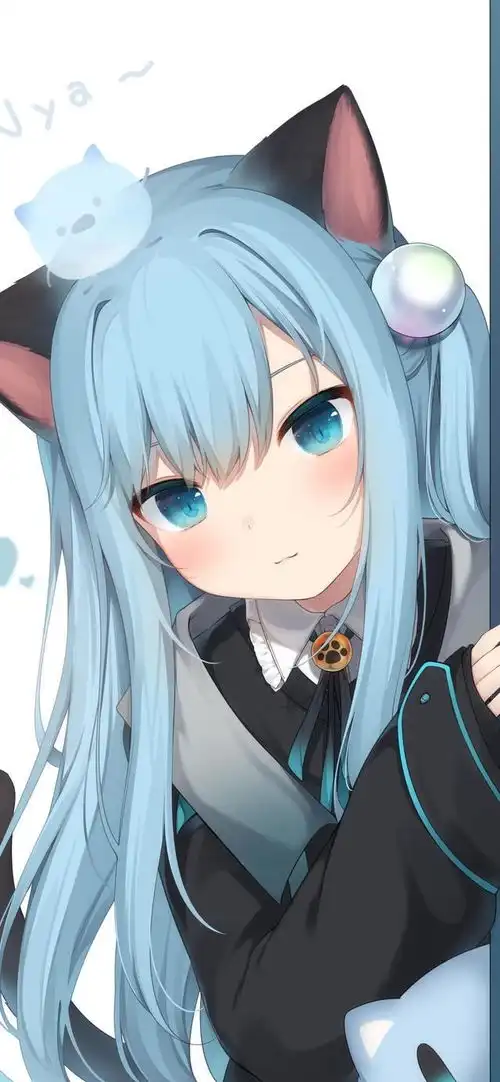 猫系女友壁纸全屏二次元