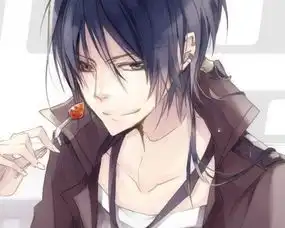 生活在二次元的美少年插画