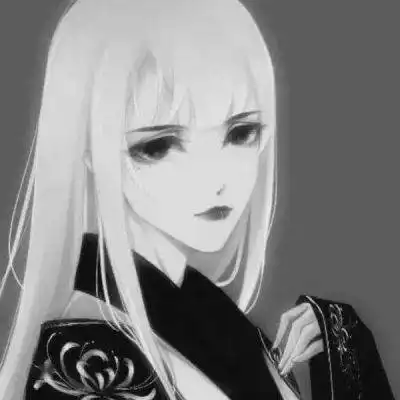 微信头像女生超级喜欢的黑白女头像