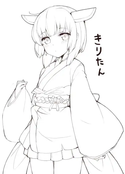 275p超好看的日系插画动漫人物高清线稿,临摹参考描线练习素材资料