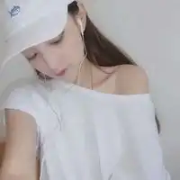 白衬衫锁骨女头