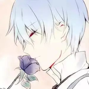 来几张这样的二次元男头