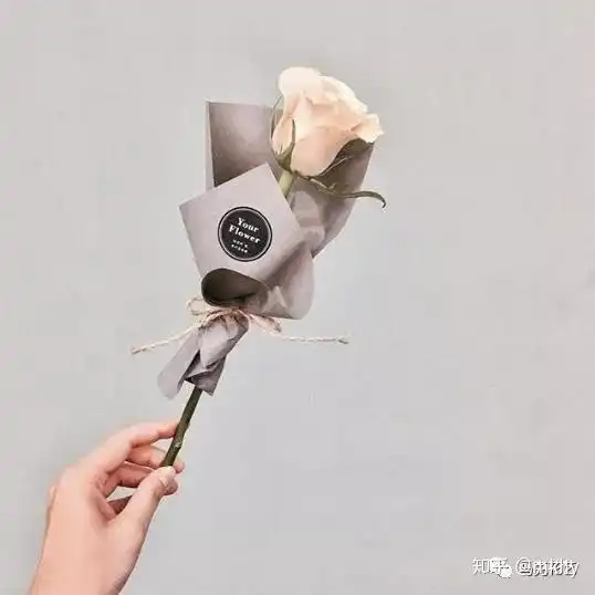 七夕里的小确幸,不可或缺的单支花束