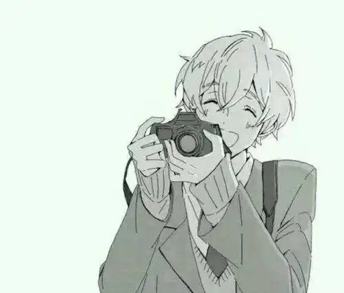 黑系漫画头像男二次元