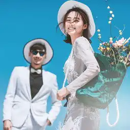 牵手婚纱摄影情侣写真