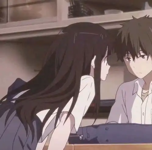 动漫情头甜蜜好看的情侣头像