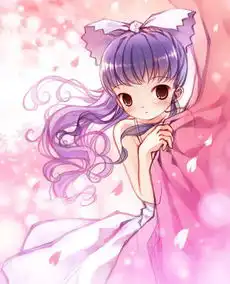 好可爱的动漫小美女